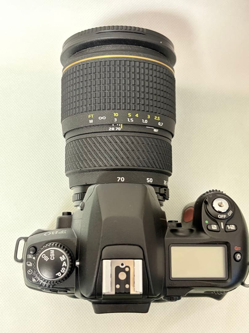Nikon F80 フィルム一眼トキナATXPROF2.828-70mmレンズ
