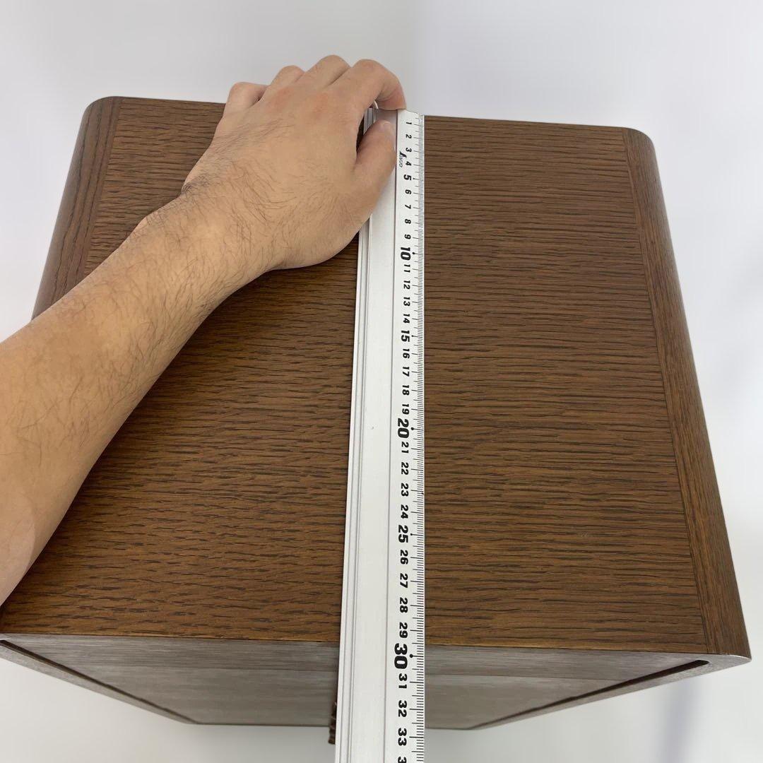 美品　日進木工　NISSIN ブリック・ブロック チェスト　天然木　ブラウン　棚