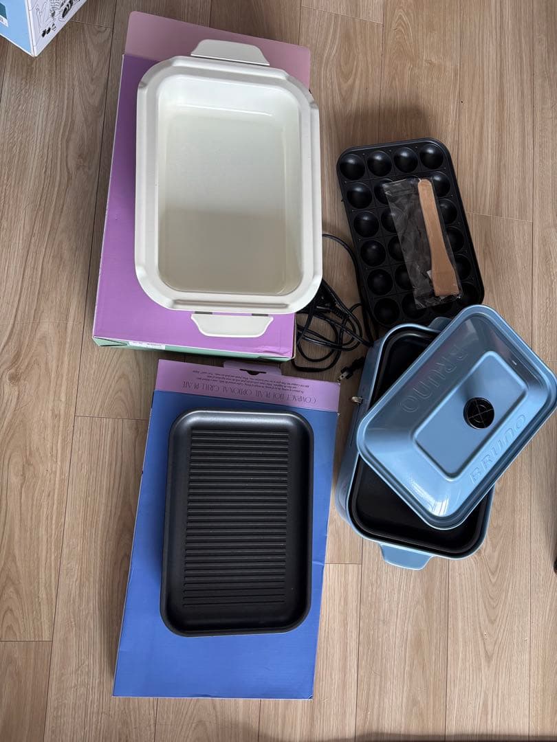 BRUNO ホットプレート 4種セット