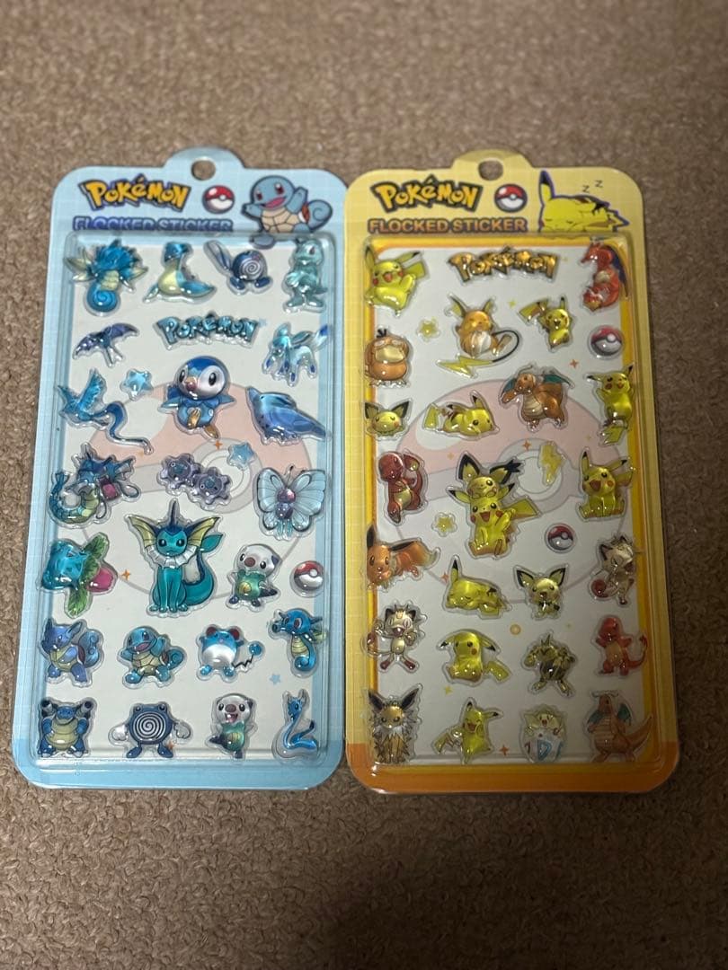 ポケモン 3Dステッカー8セット