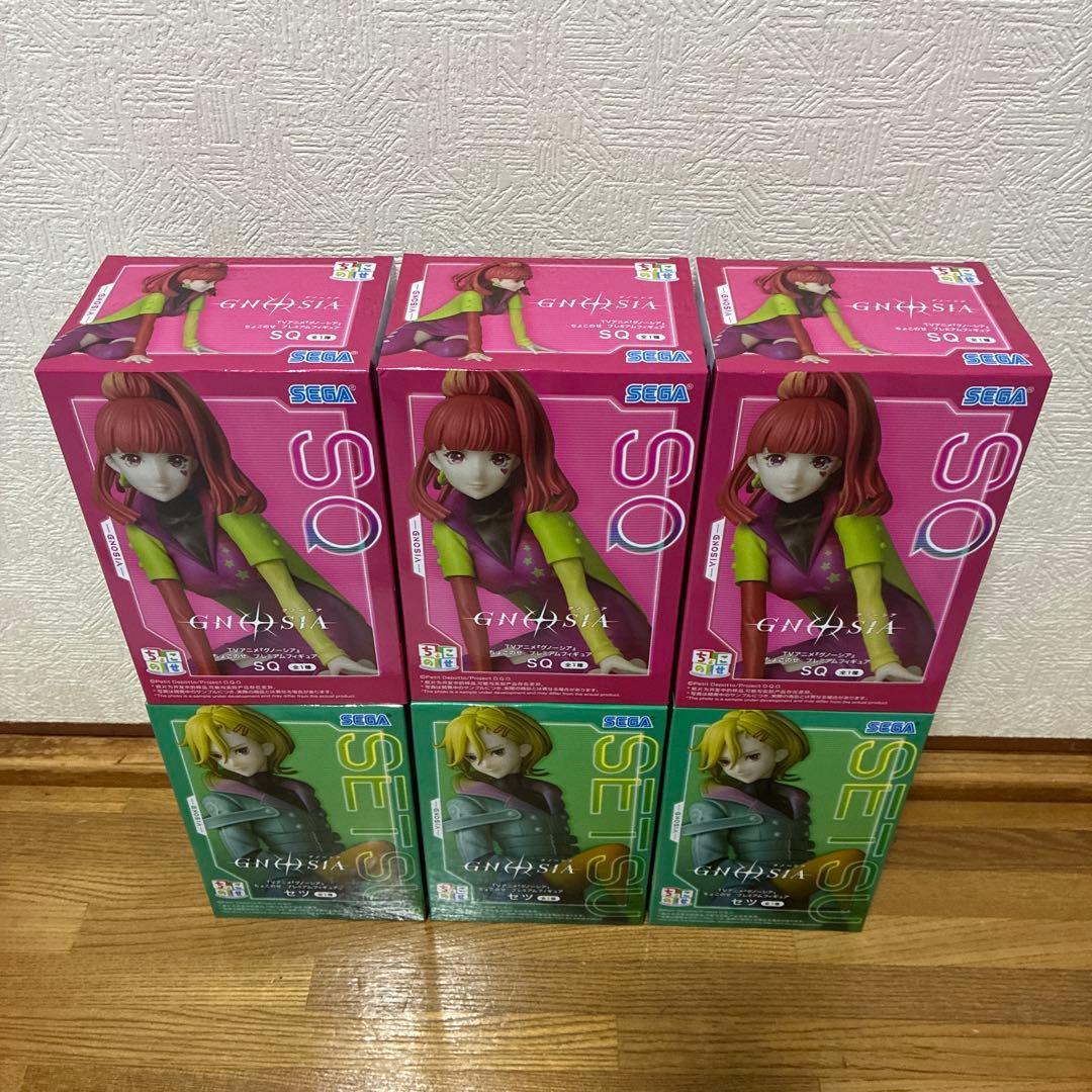 特別特価　プライズフィギュア　ちょこのせ　グノーシア　SQ セツ　6点