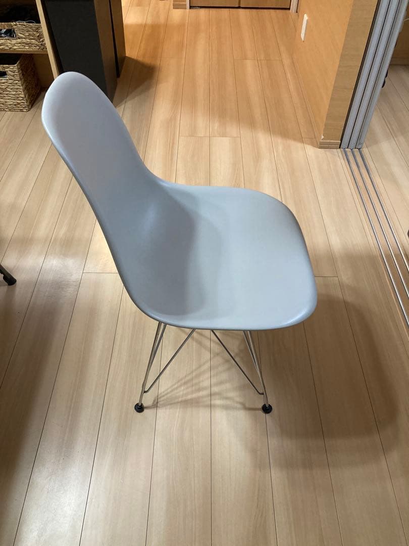 グレー シェルチェア