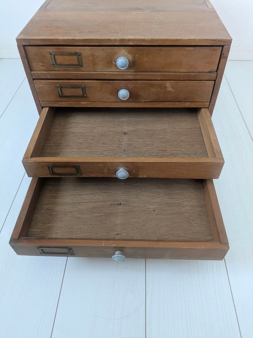 アンティーク 小引出し木製 引き出し