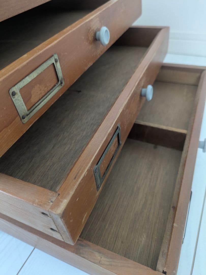 アンティーク 小引出し木製 引き出し