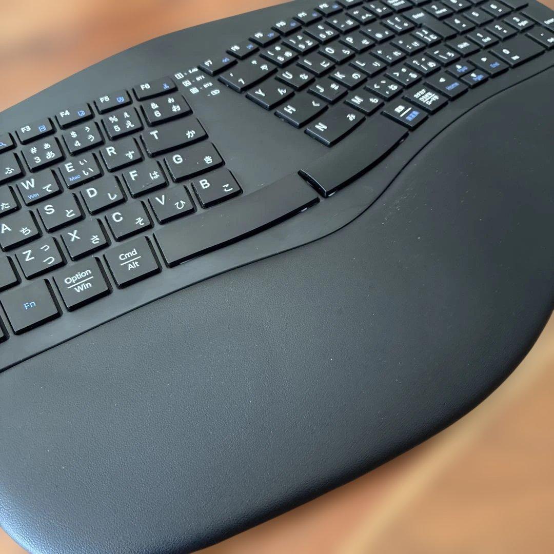 Ewin 2025新型エルゴノミクス キーボード 2.4GBluetooth対応