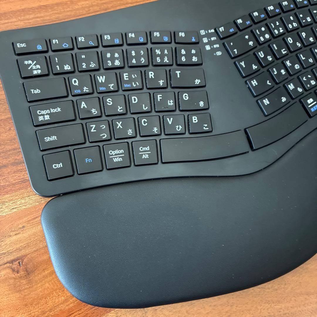 Ewin 2025新型エルゴノミクス キーボード 2.4GBluetooth対応