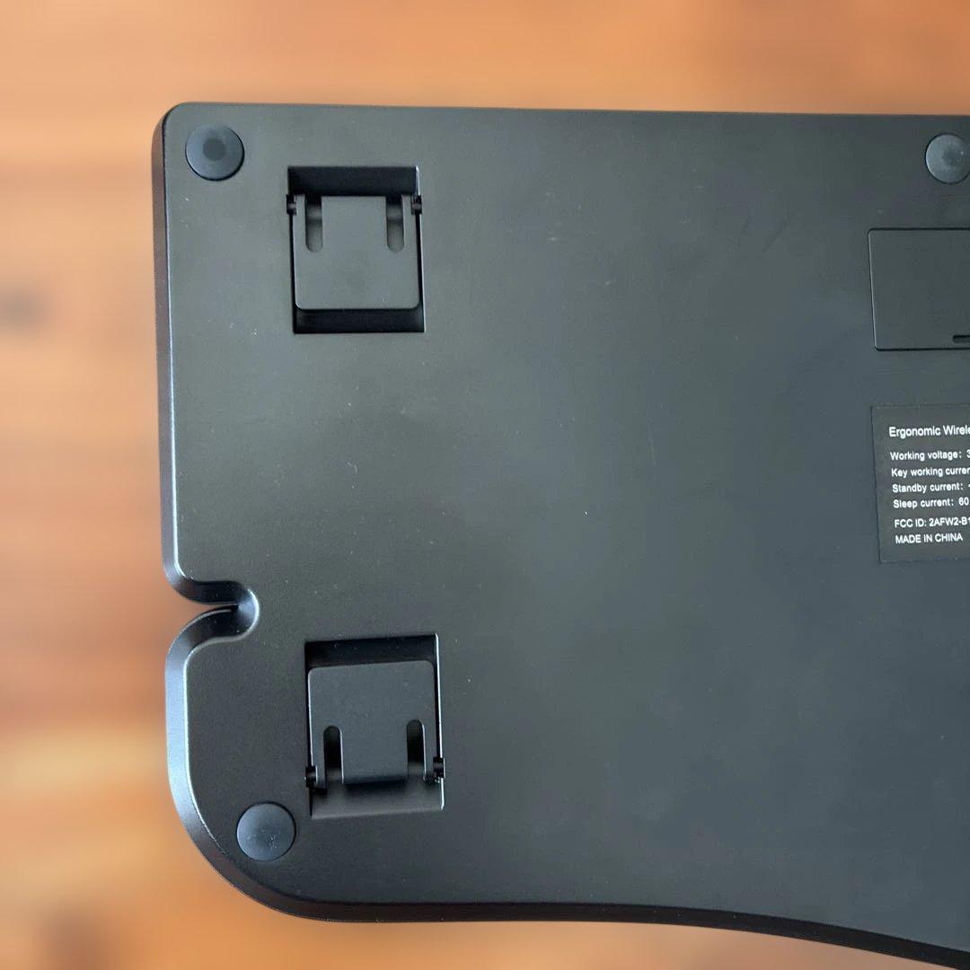 Ewin 2025新型エルゴノミクス キーボード 2.4GBluetooth対応