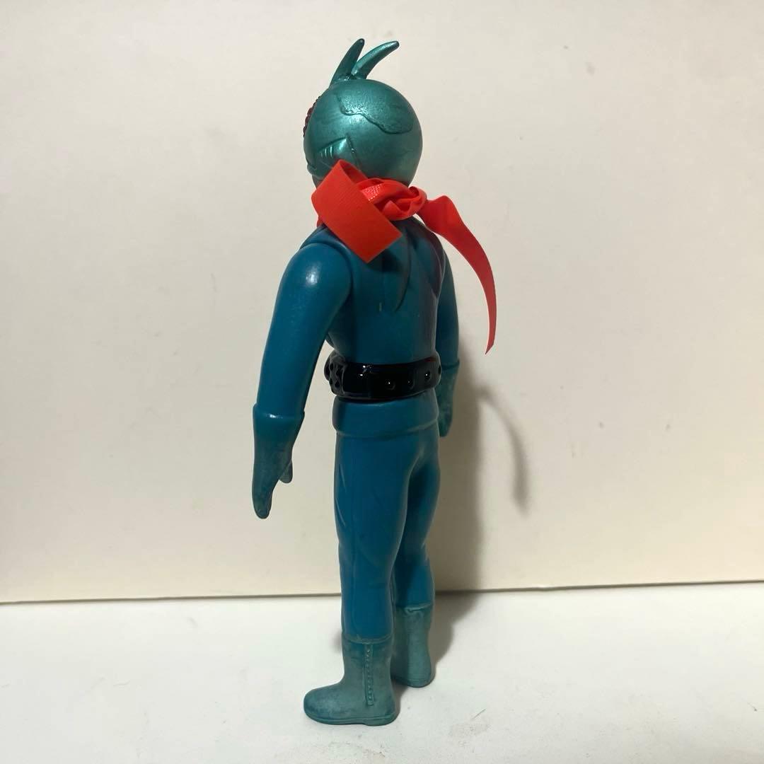 ポピー製 仮面ライダー ミドルサイズ ソフビ フィギュア 当時物 珍色
