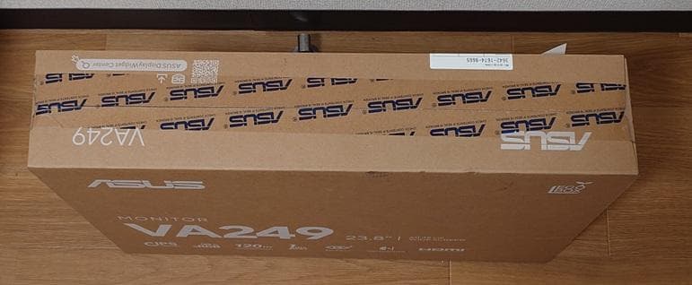 ASUS VA249QG 新品未開封IPS/FHD/99%sRGB/120Hz