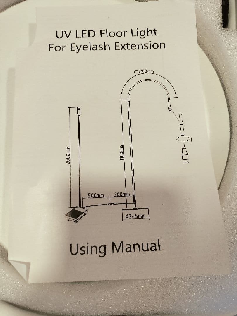 新品未使用 マツエク専用スタンドライト