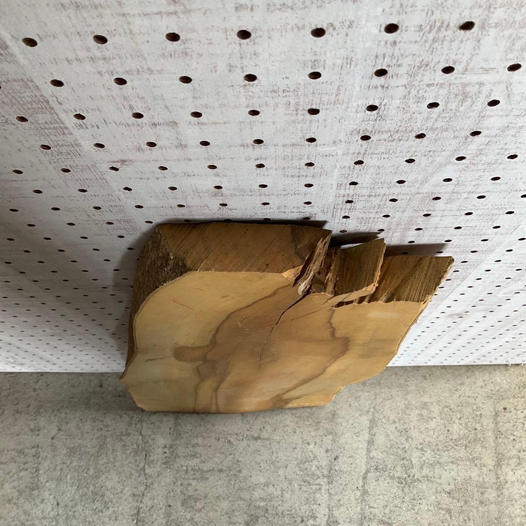 85.ツゲ　柘植　一枚板　素材　木材　DIY ハンドメイド