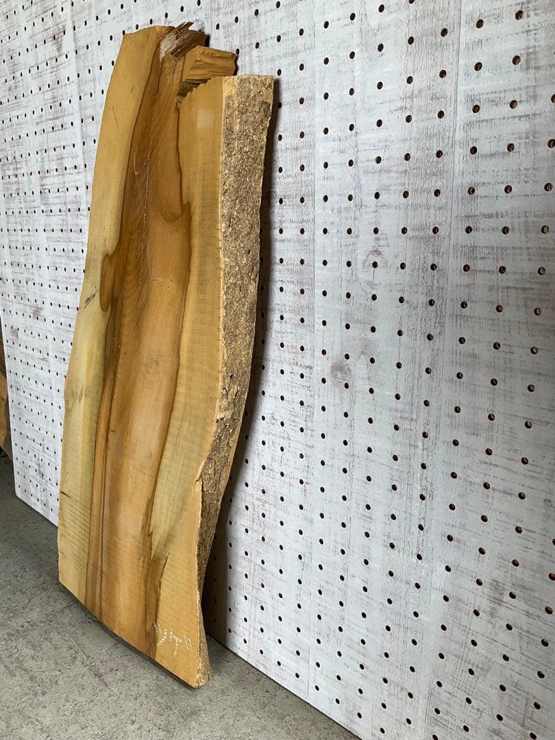 85.ツゲ　柘植　一枚板　素材　木材　DIY ハンドメイド