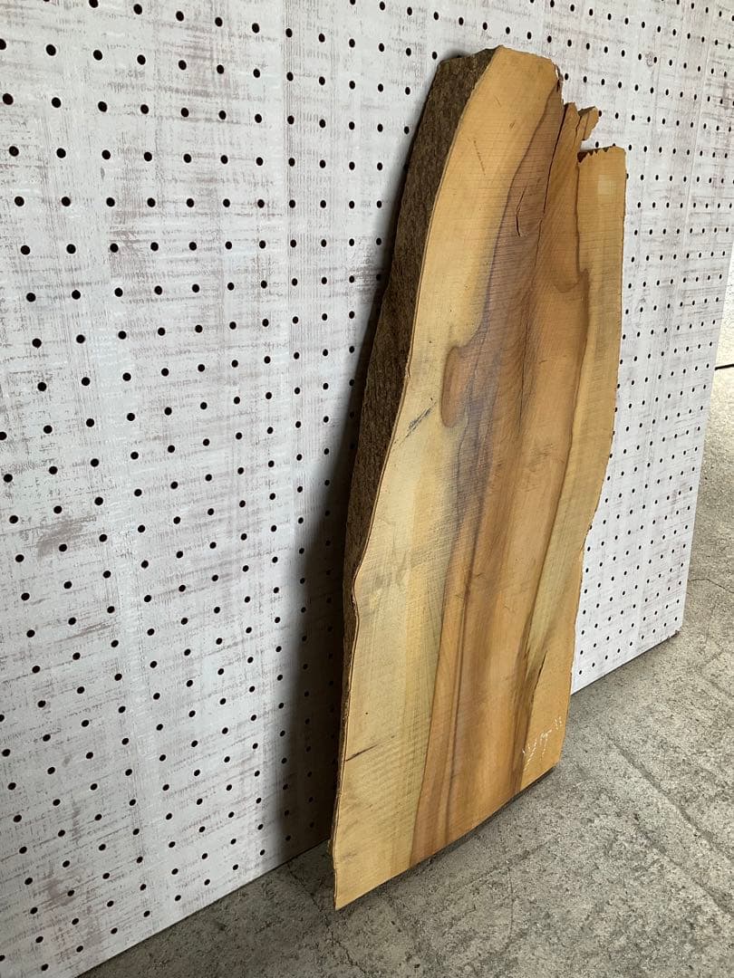 85.ツゲ　柘植　一枚板　素材　木材　DIY ハンドメイド
