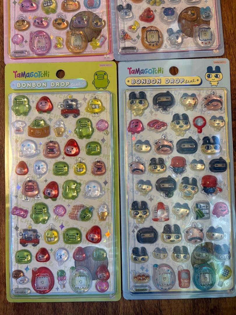 ボンボンドロップシール　たまごっち4点セット　正規品