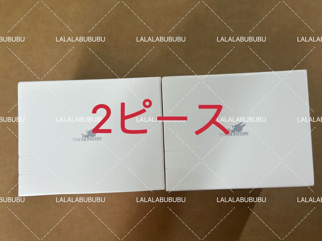 POPMART LABUBU THE MONSTERS エナジーぬいぐるみ 2個