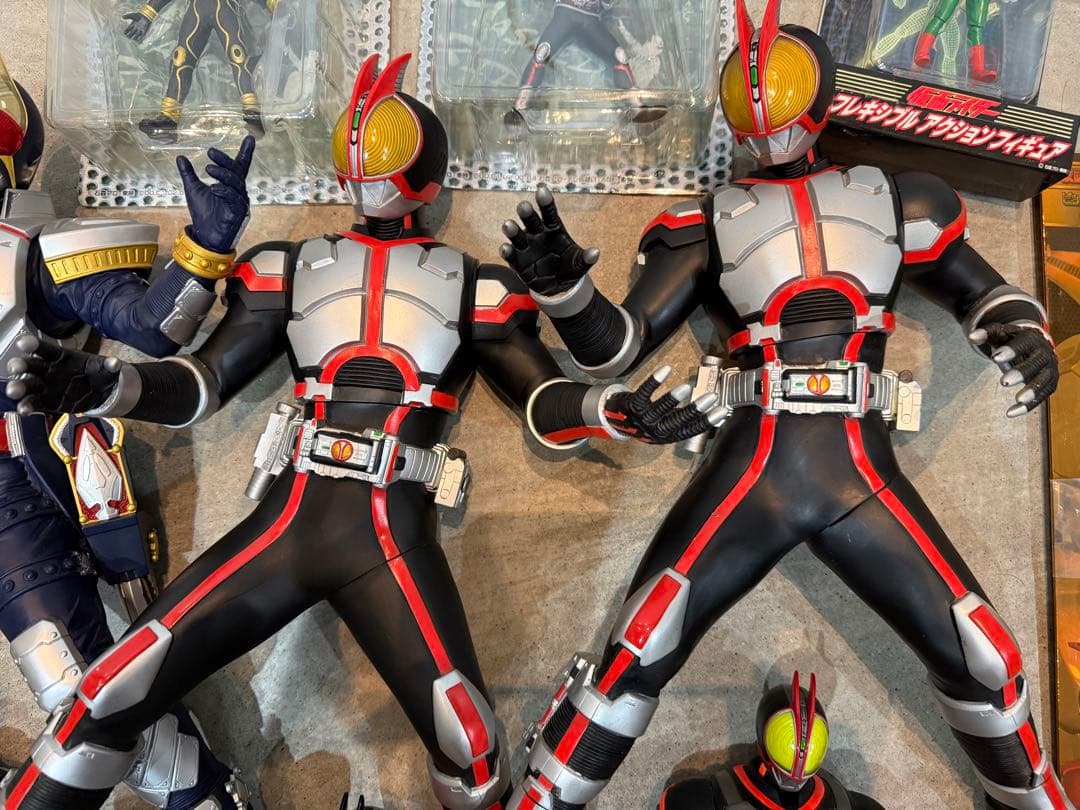 仮面ライダー ソフビ、フィギュア　14体