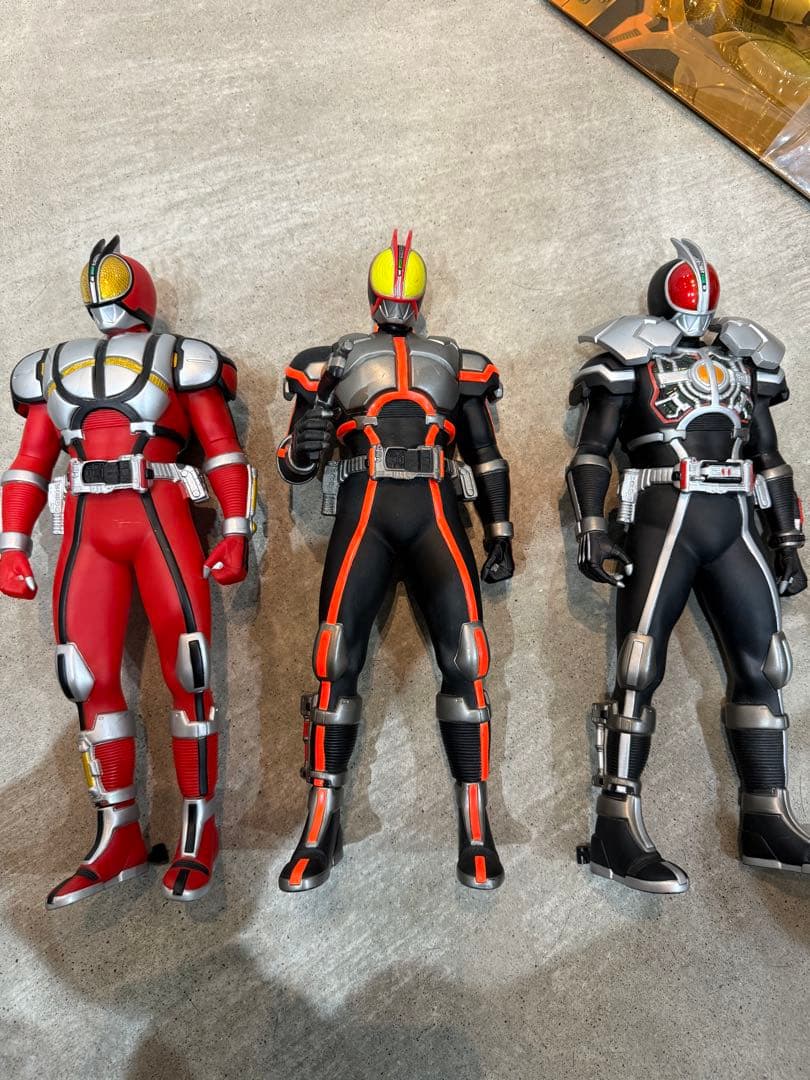 仮面ライダー ソフビ、フィギュア　14体