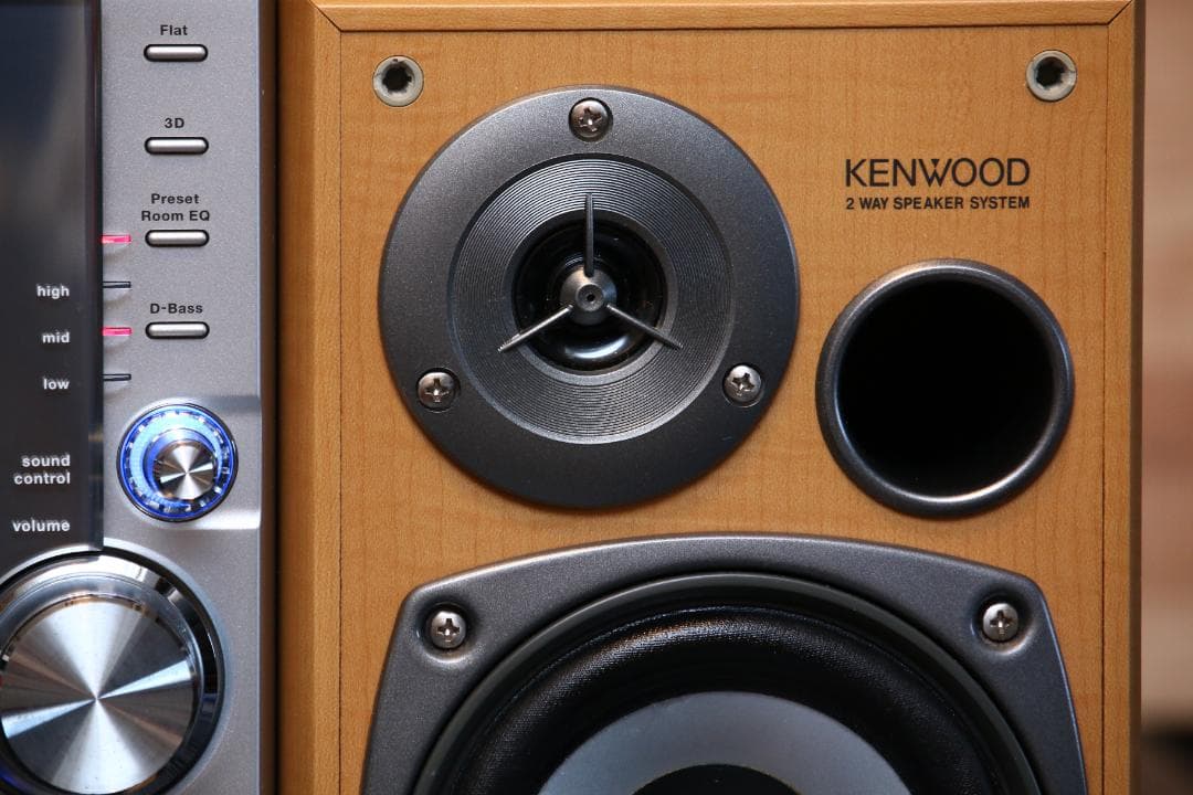 KENWOOD SV3MD CD/MD/TUNER/TAPE ミニコンポ 極美品