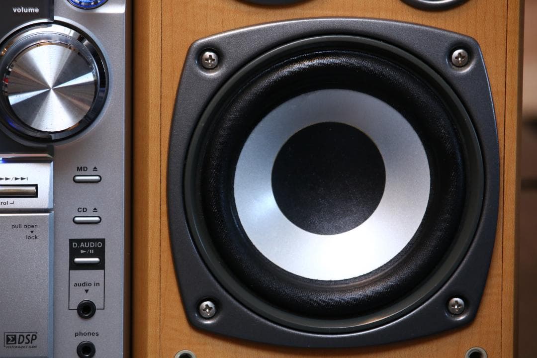 KENWOOD SV3MD CD/MD/TUNER/TAPE ミニコンポ 極美品