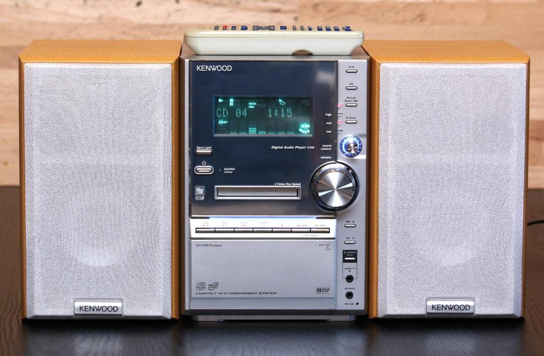 KENWOOD SV3MD CD/MD/TUNER/TAPE ミニコンポ 極美品