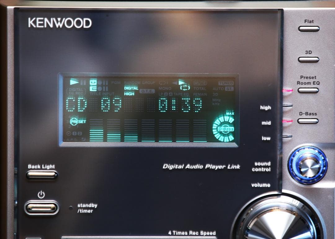 KENWOOD SV3MD CD/MD/TUNER/TAPE ミニコンポ 極美品
