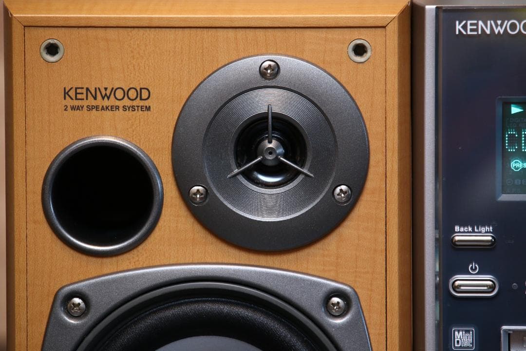 KENWOOD SV3MD CD/MD/TUNER/TAPE ミニコンポ 極美品