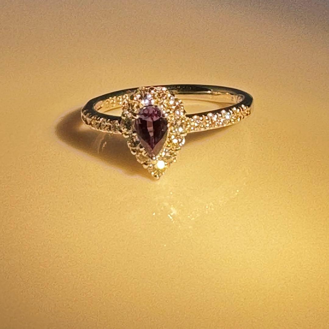 PTアレキサンドライトリング天然アレキサンドライトNO25-2472