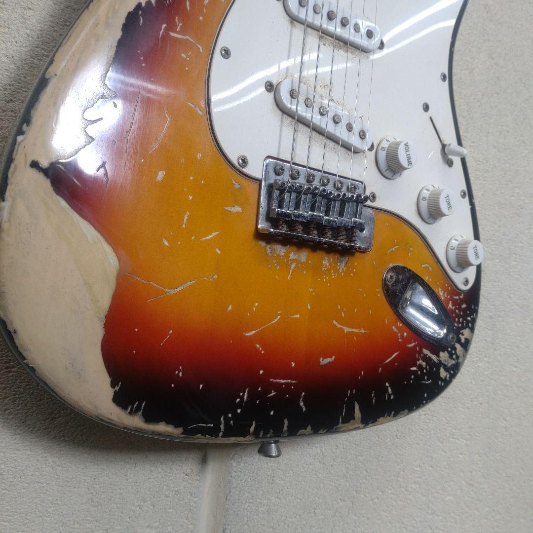 ハードレリック仕様 ストラトキャスター ヴィンテージ風　エイジド Aged