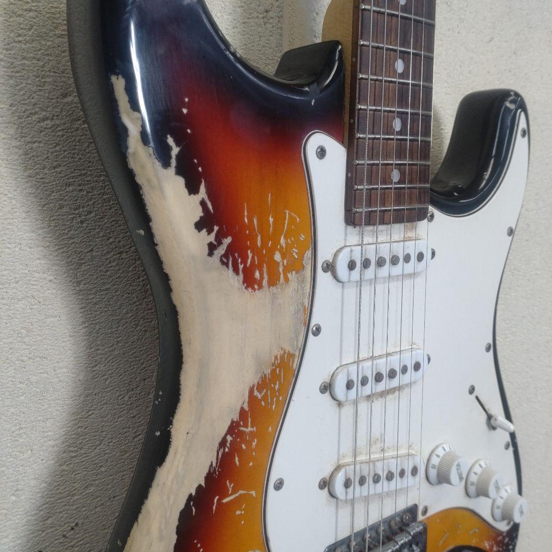 ハードレリック仕様 ストラトキャスター ヴィンテージ風　エイジド Aged