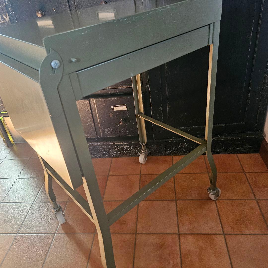 ESSEN バタフライデスク スチール ワゴン タイプライター アスプルンド