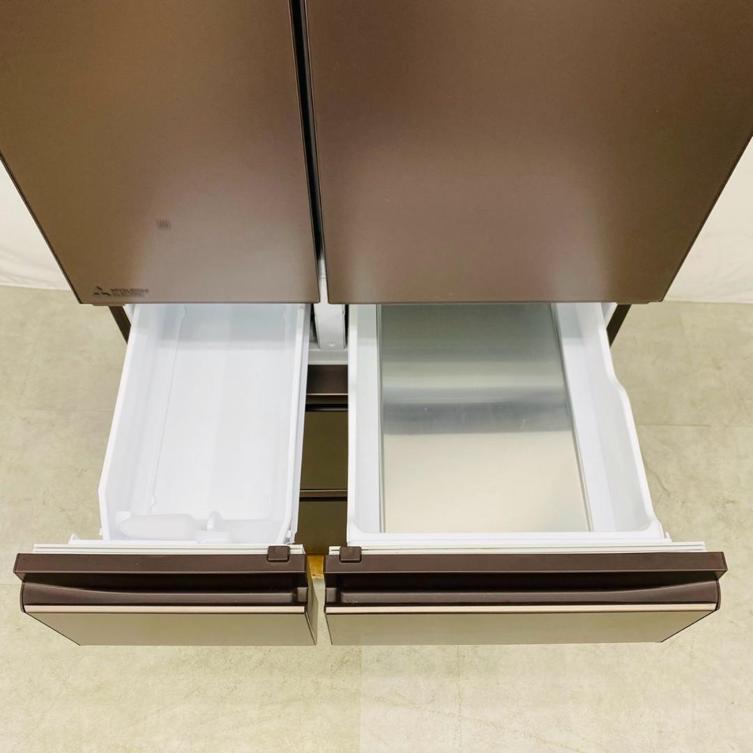 2024年製 三菱 冷蔵庫 608L 観音開き MR-WZ61J-XT