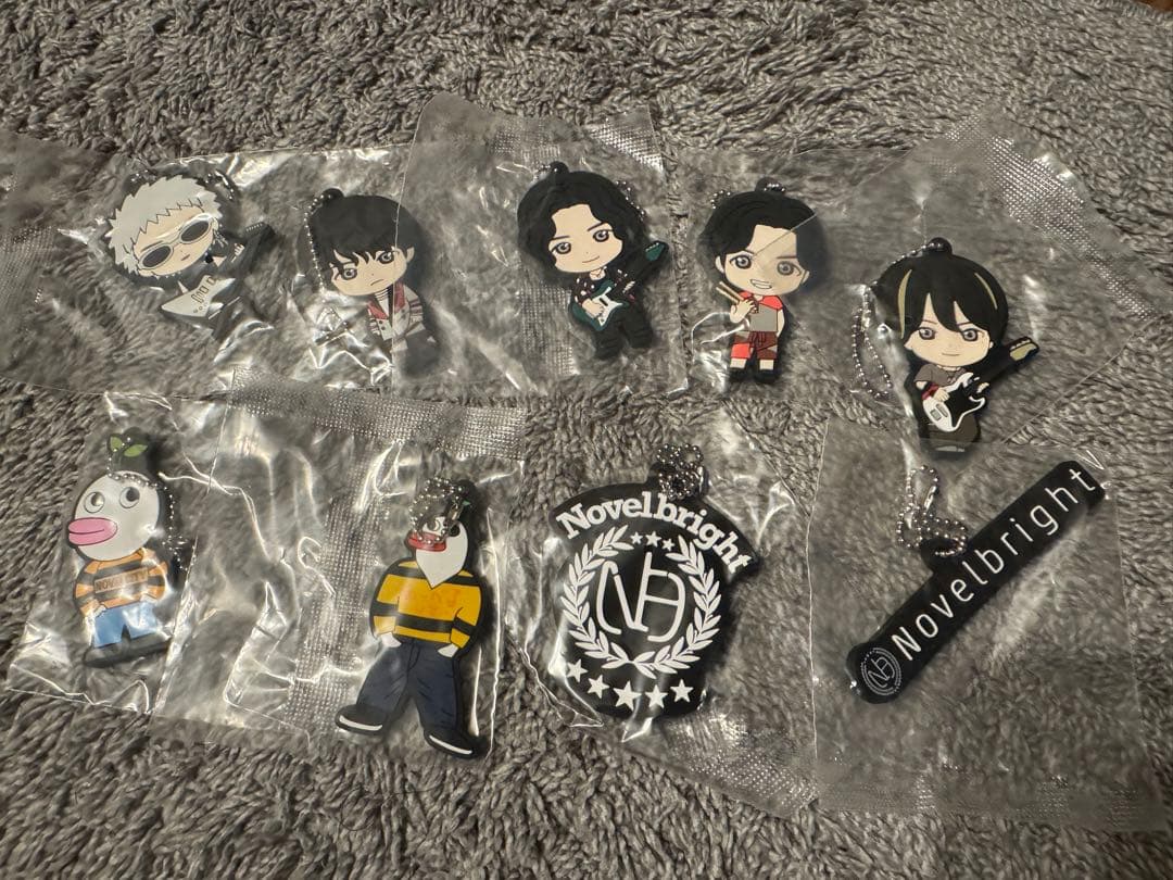 Novelbright ラバーマスコット コンプリートセット