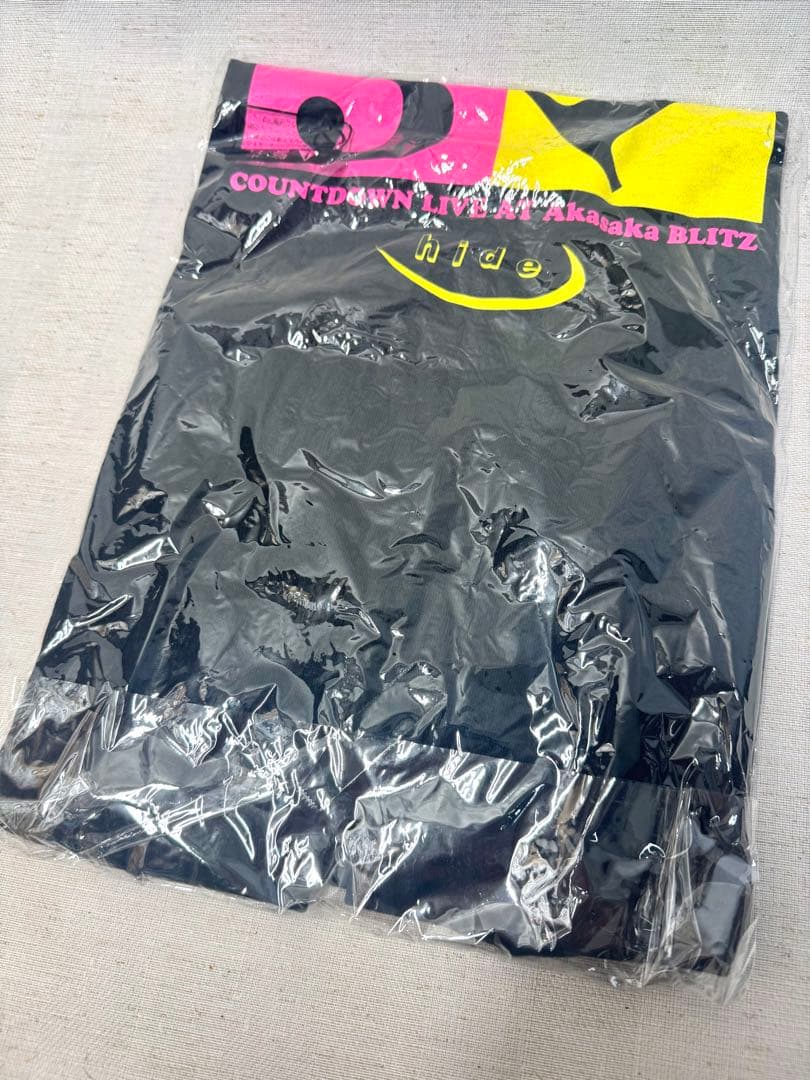 会場限定 XJAPAN 赤坂blitz カウントダウン hide Tシャツ S黒