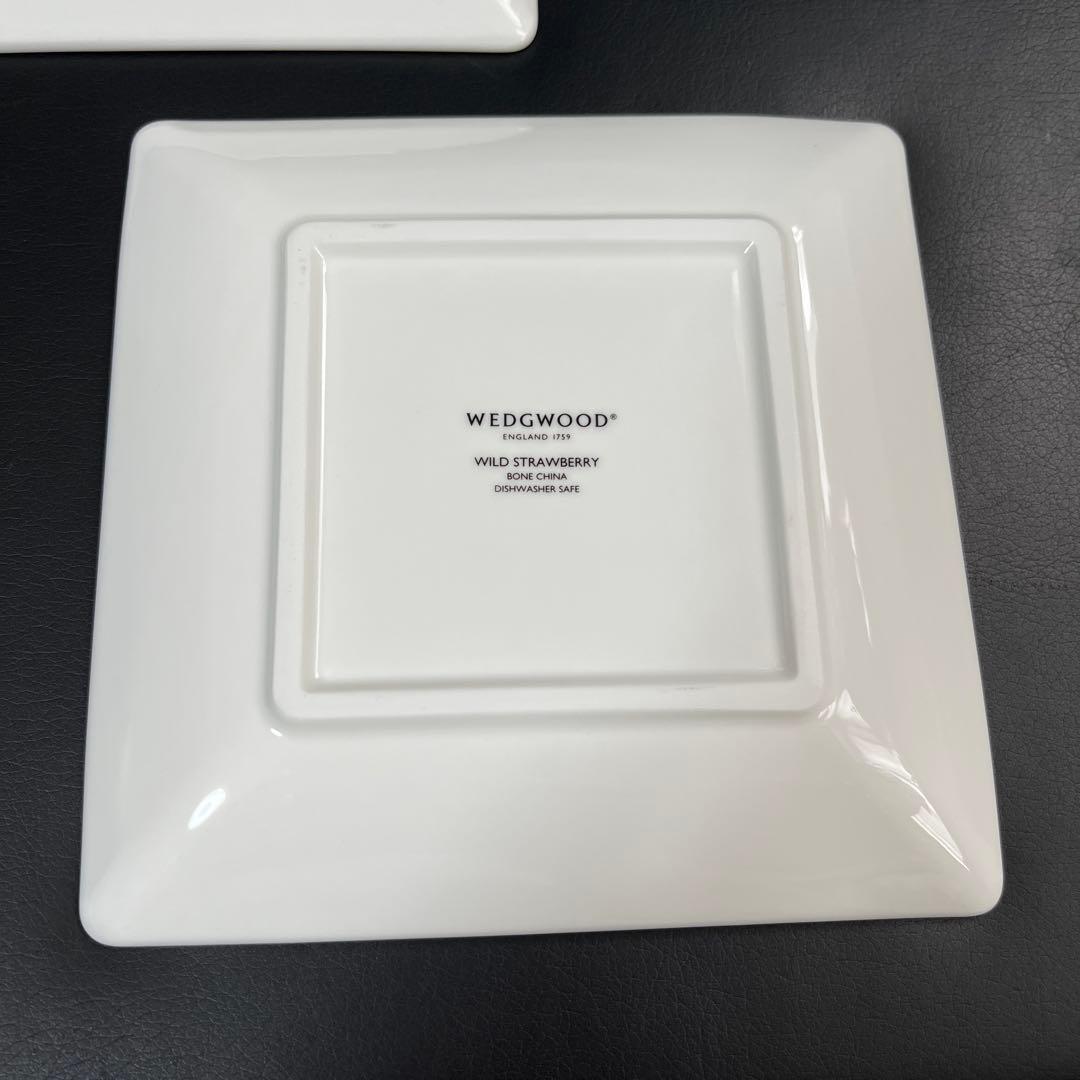 ［新品］ワイルドストロベリー　スクエアトレイ2枚セット