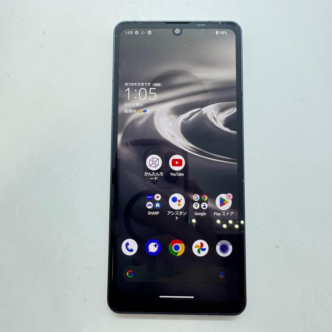 【SIMフリー】 AQUOS sense6s SHG07 本体 動作確認済み