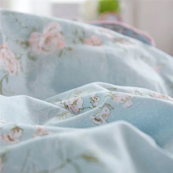 綿100%なめらか肌触り寝具カバーセット掛け布団カバーベッドスカート枕カバー