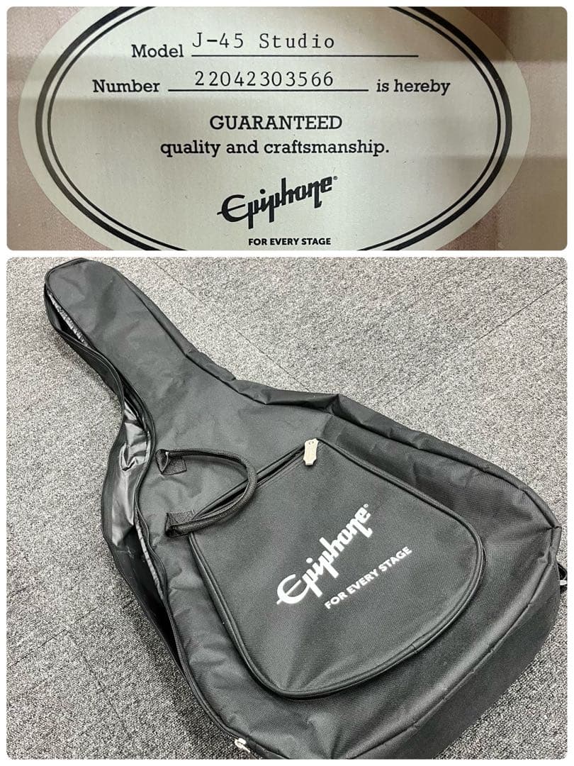 【9931】EPIPHONE by Gibson J-45 Studio