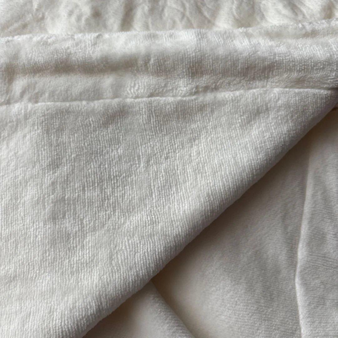 未使用　西川　シングル高級綿毛布140cm×200cm 白色　日本製