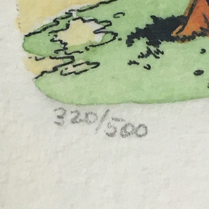 ディズニー　Sowa+Reiser エッチング　絵画