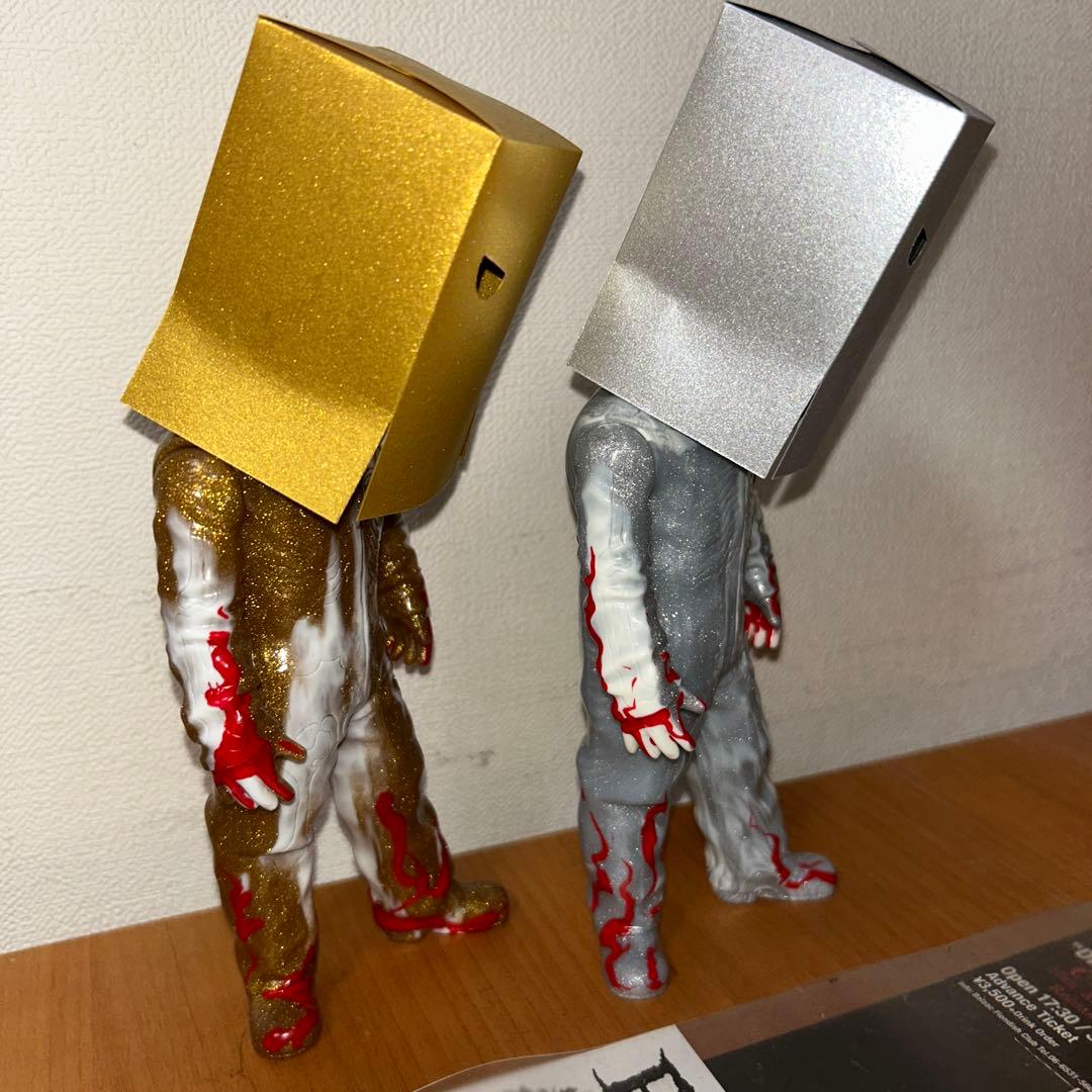 BALZACスカルマン ソフビ　頭の紙袋付き