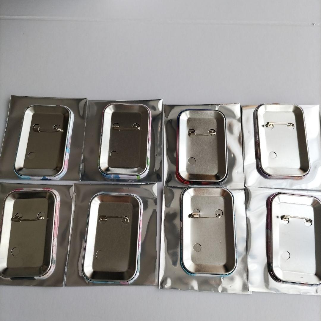 シュタインズゲート　スクエア缶バッジ　牧瀬紅莉栖　秋葉留未穂　阿万音鈴羽