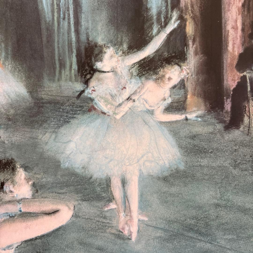 エドガー・ドガ　踊り子　バレリーナ　絵画