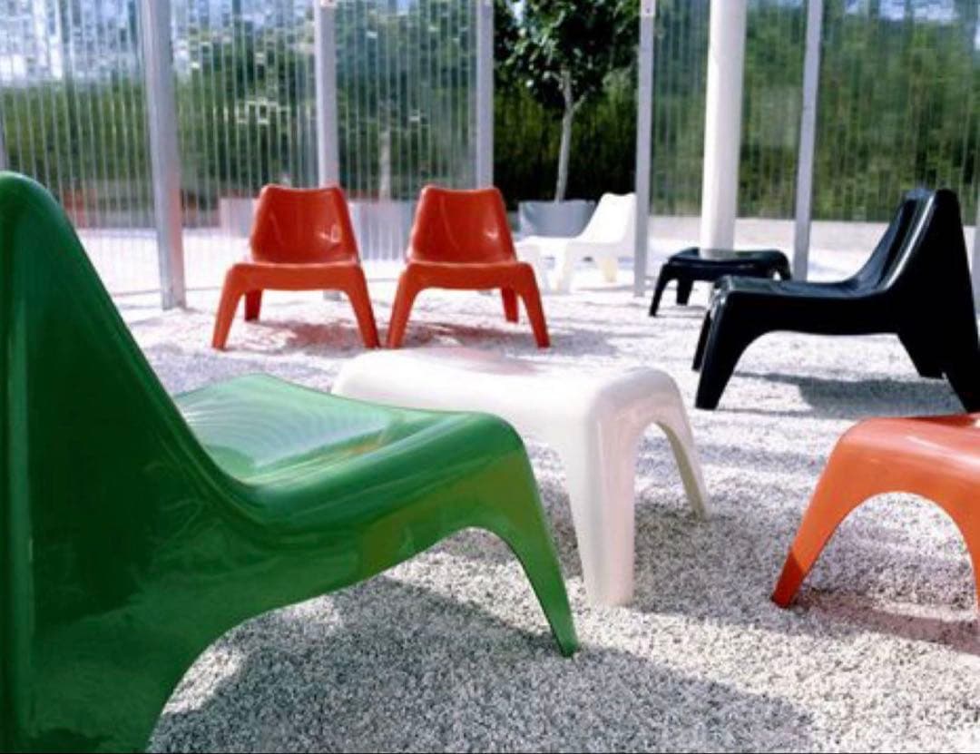 イケア IKEA PS VAGOイージーチェア 屋外用 アウトドア用 白