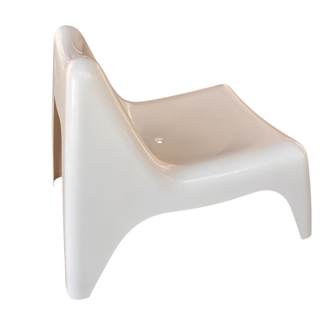 イケア IKEA PS VAGOイージーチェア 屋外用 アウトドア用 白