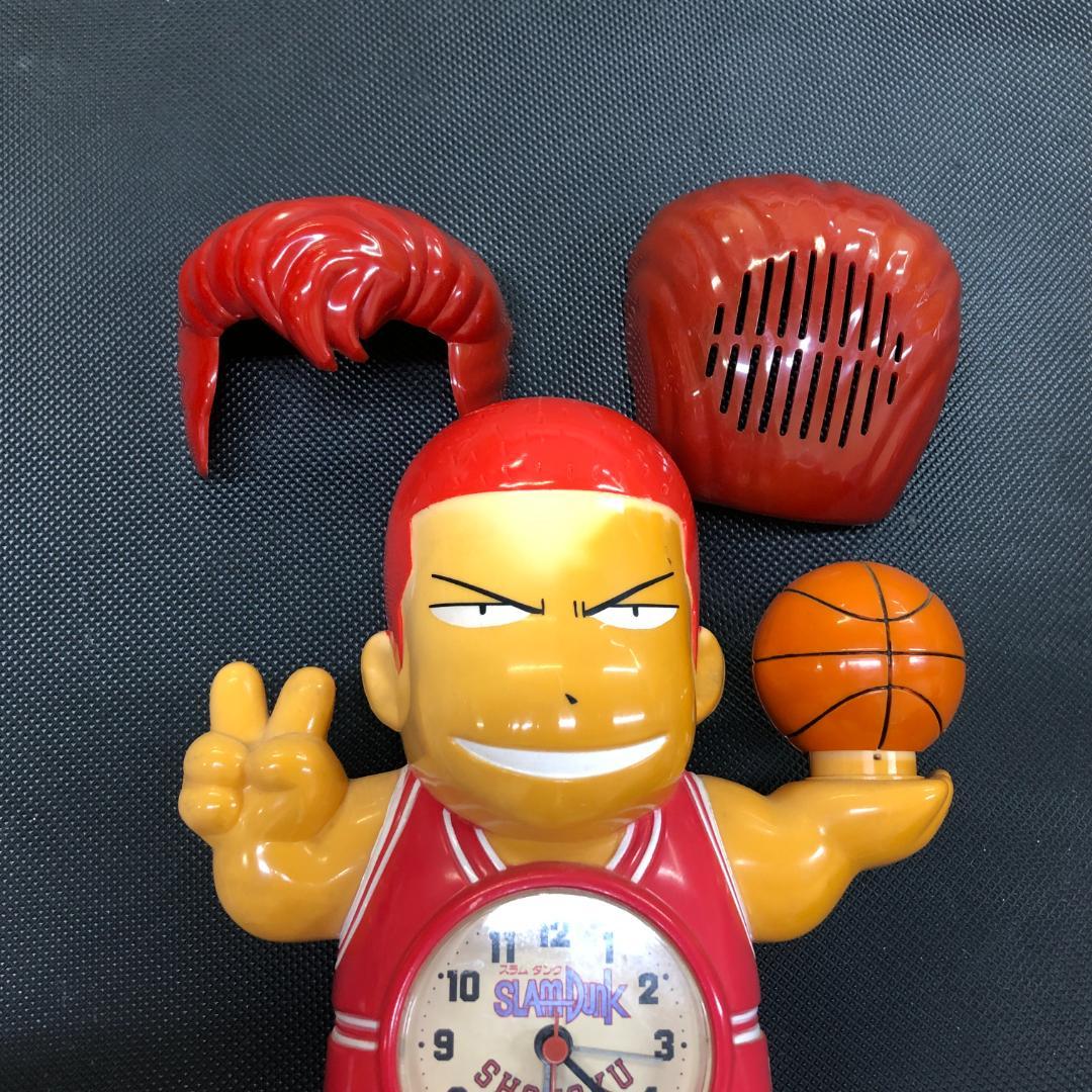 ジャンク品 SLAM DUNK スラムダンク 桜木花道 目覚まし時計