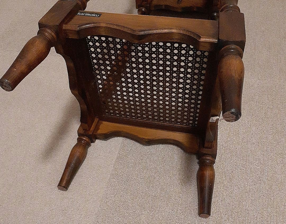 【karimoku】 コロニアル＊花台＊サイドテーブル