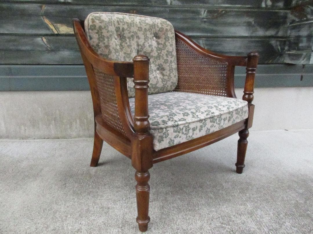 ★カリモクKARIMOKUコロニアル一人掛けソファチェア