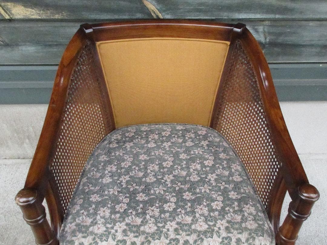 ★カリモクKARIMOKUコロニアル一人掛けソファチェア