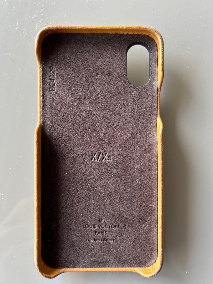 ルイヴィトンLV モノグラム iPhone X/XS レザー スマホケース