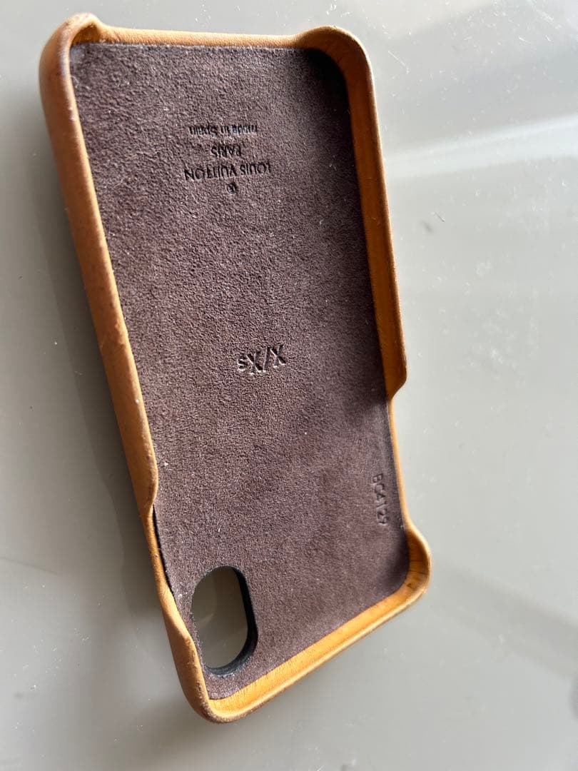 ルイヴィトンLV モノグラム iPhone X/XS レザー スマホケース